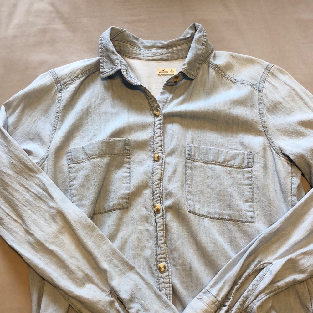 Denim Button-Down